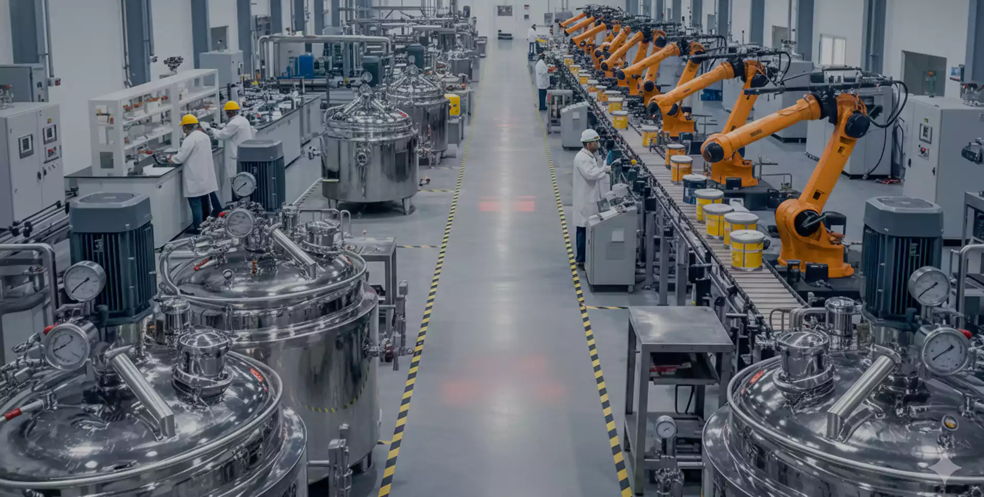 Industrial Paint Manufacturing Plant Pune